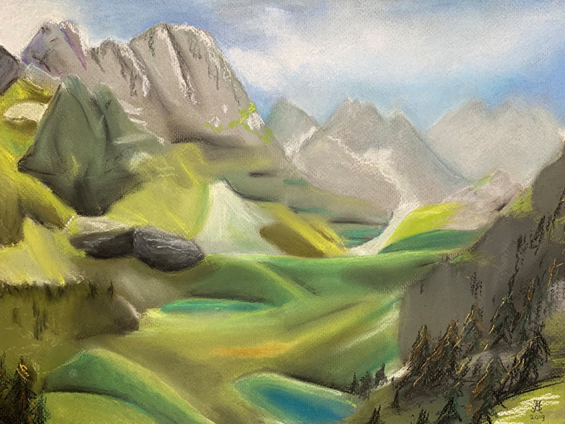 Fantasy landscape