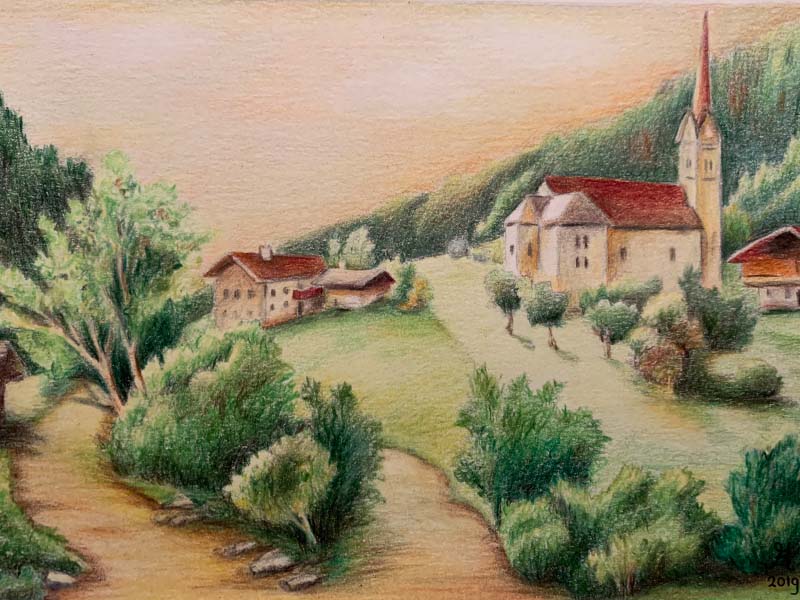 church landscape