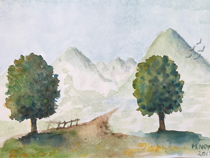 Fantasy landscape